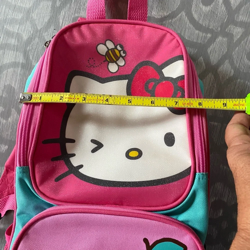 Hello Kitty Pink and Blue‎ Kids Backpack CLEAN